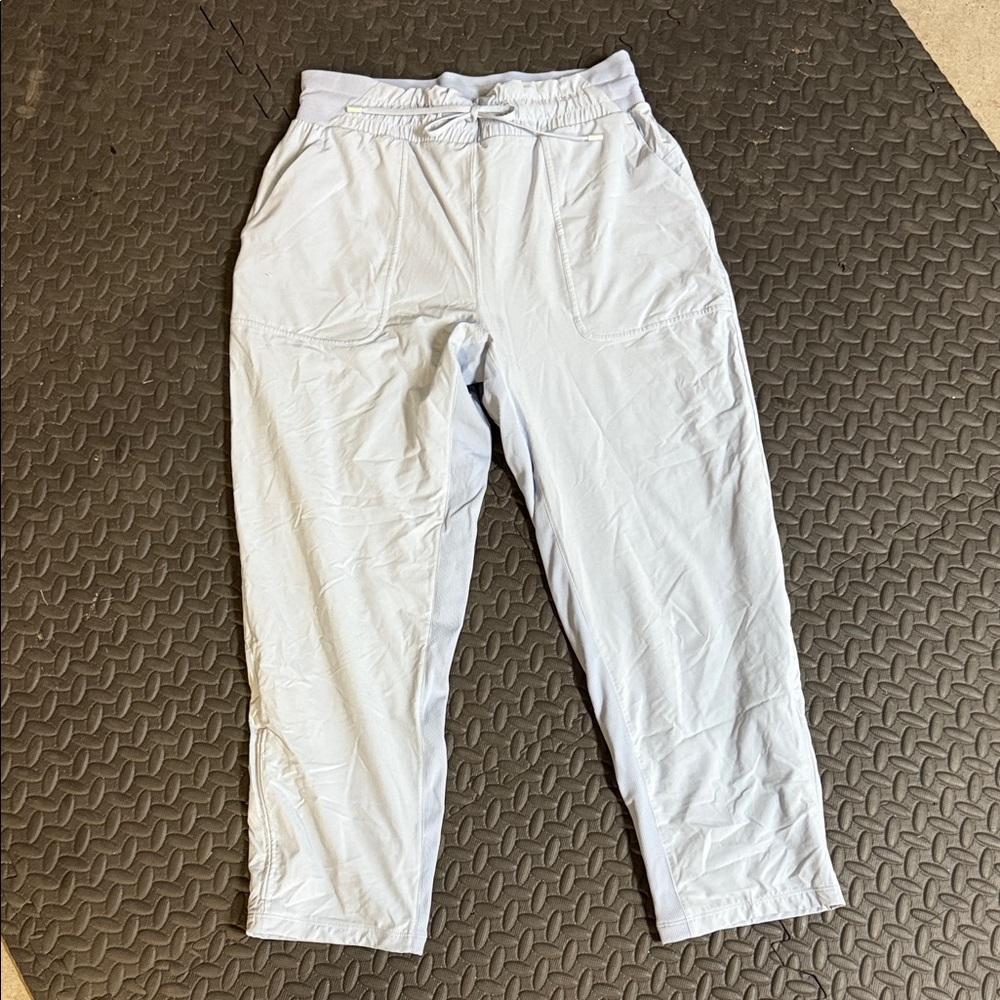 lululemon blue pants: size 8